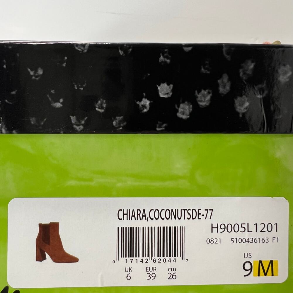 Sam Edelman Chiara Chunky Heel Suede Chelsea Boot Coconut Women's 9 M NWB - Picture 11 of 11